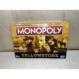 Monopoly YELLOWSTONE Board Game 16+ Limited Edition Beth John Dutton RIP NEW